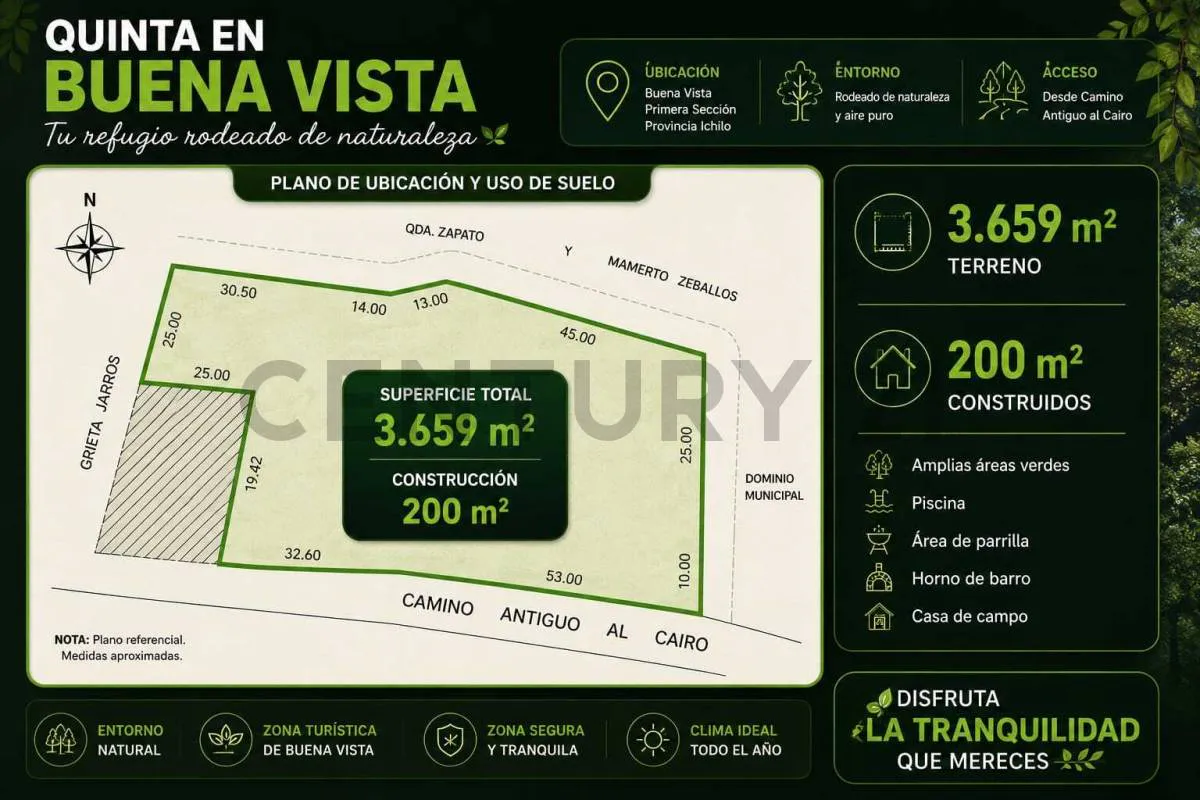 Foto 1 de Quinta en Venta