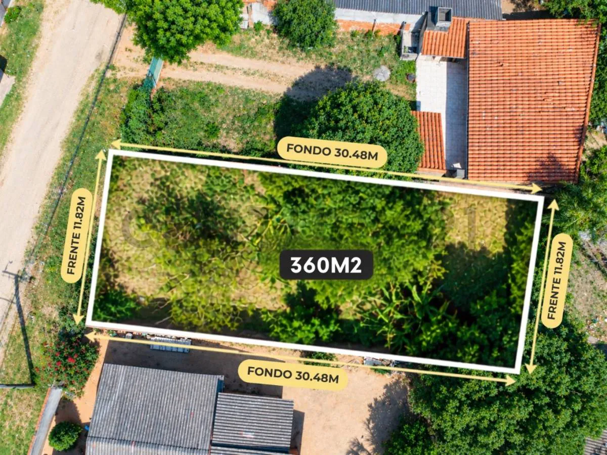 Foto 1 de Terreno en Venta de 360m2 en La Zona Plan 3000