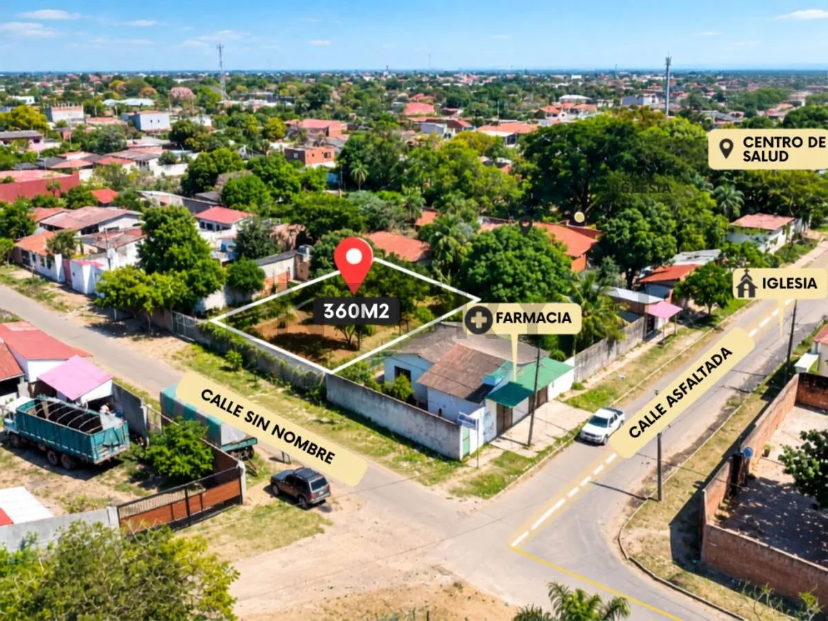 Foto 4 de Terreno en Venta de 360m2 en La Zona Plan 3000