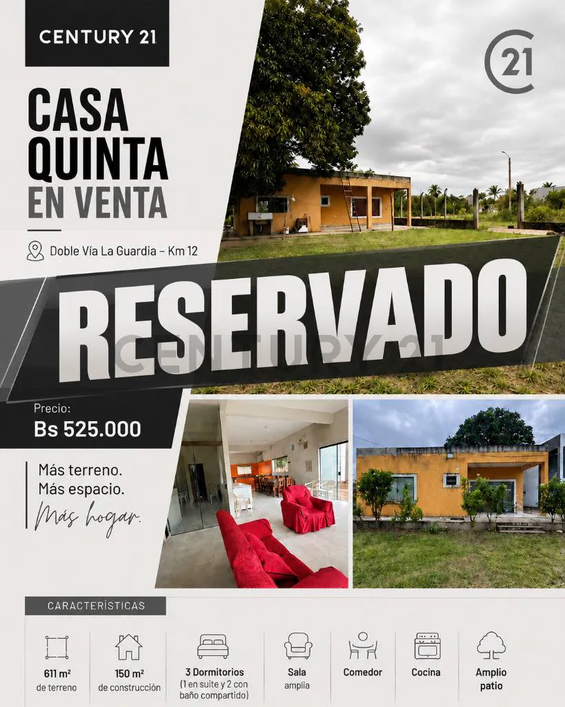 Foto 1 de Casa Quinta en Venta Doble Via La Guardia Km12
