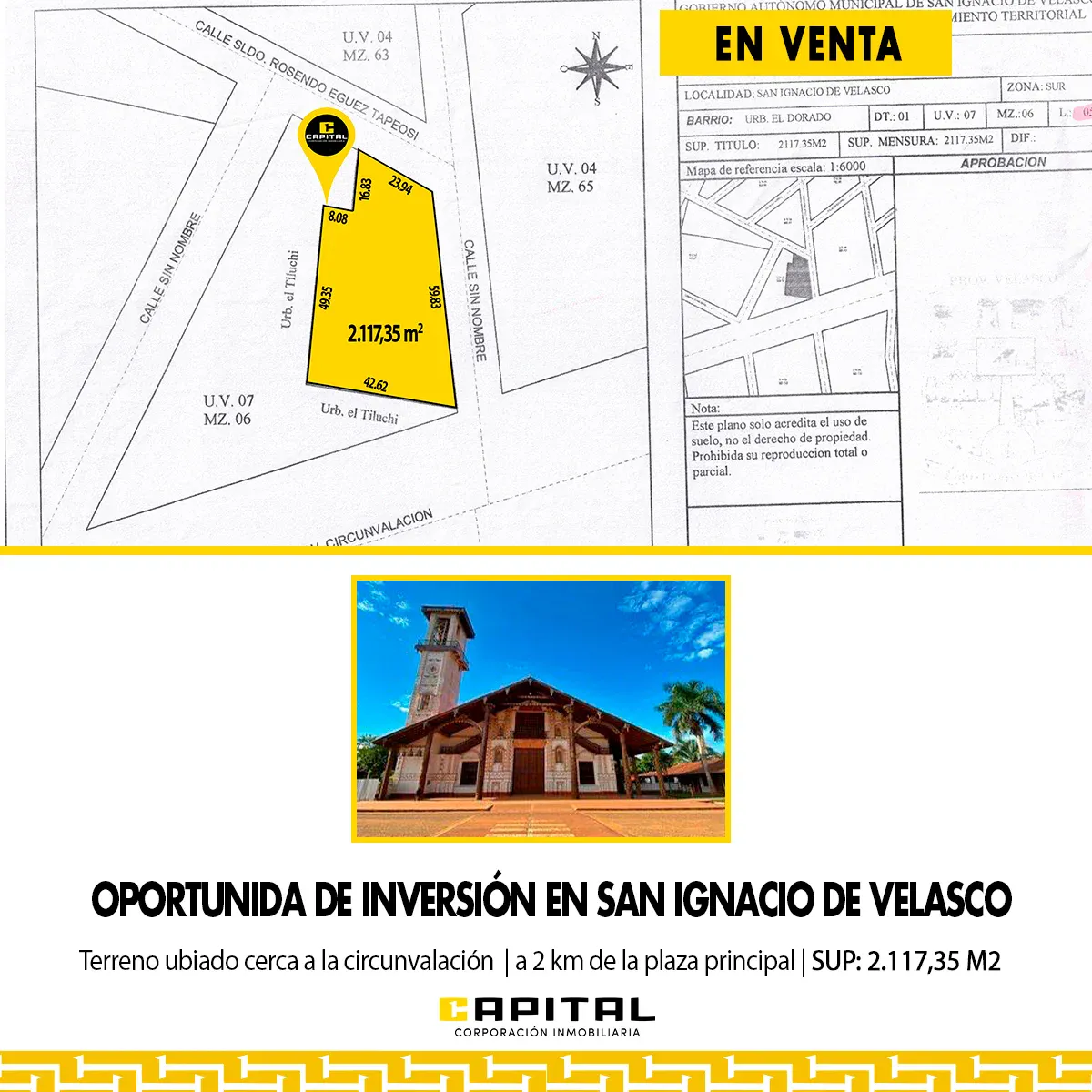Foto 3 de Gran Oportunidad de Inversión en San Ignacio de Velasco