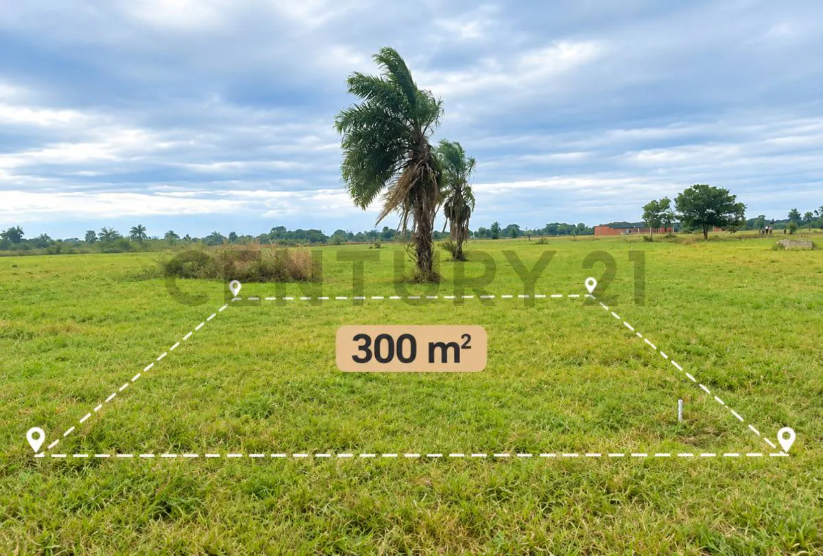 Foto 2 de Lote de 300 M² en Urbanización Campo Grande III Cotoca por Solo Bs 120.000