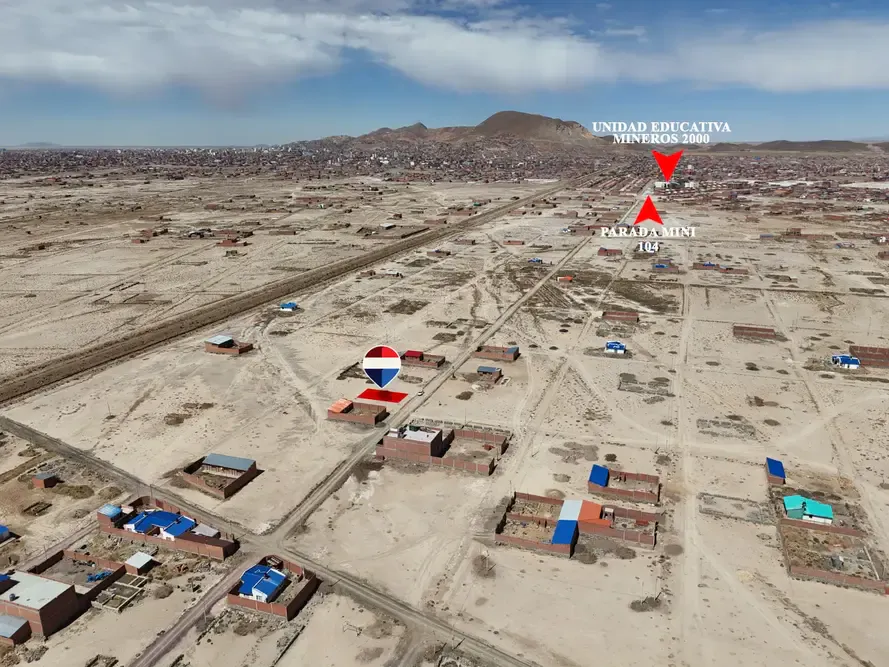 Foto 4 de Terreno en venta de 250 m² en Urbanización Angélica Rojas, zona Norte de Oruro