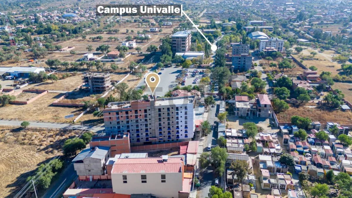 Foto 14 de Monoambiente en venta en zona universitaria de Tiquipaya