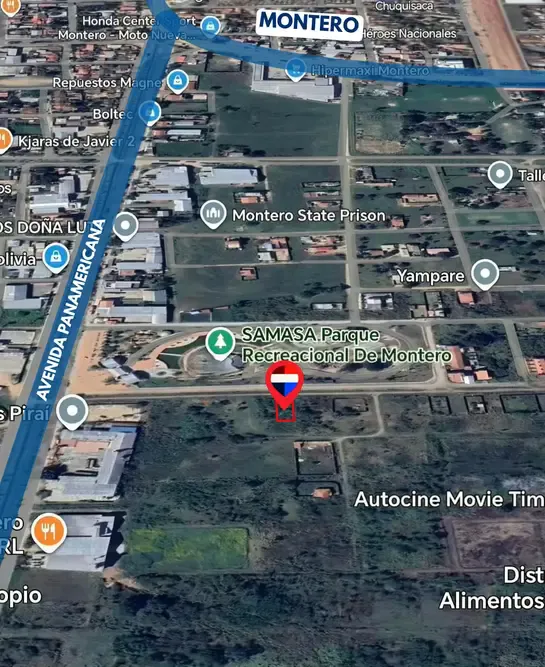 Foto 2 de Terreno de 483 m2 en VENTA en Montero