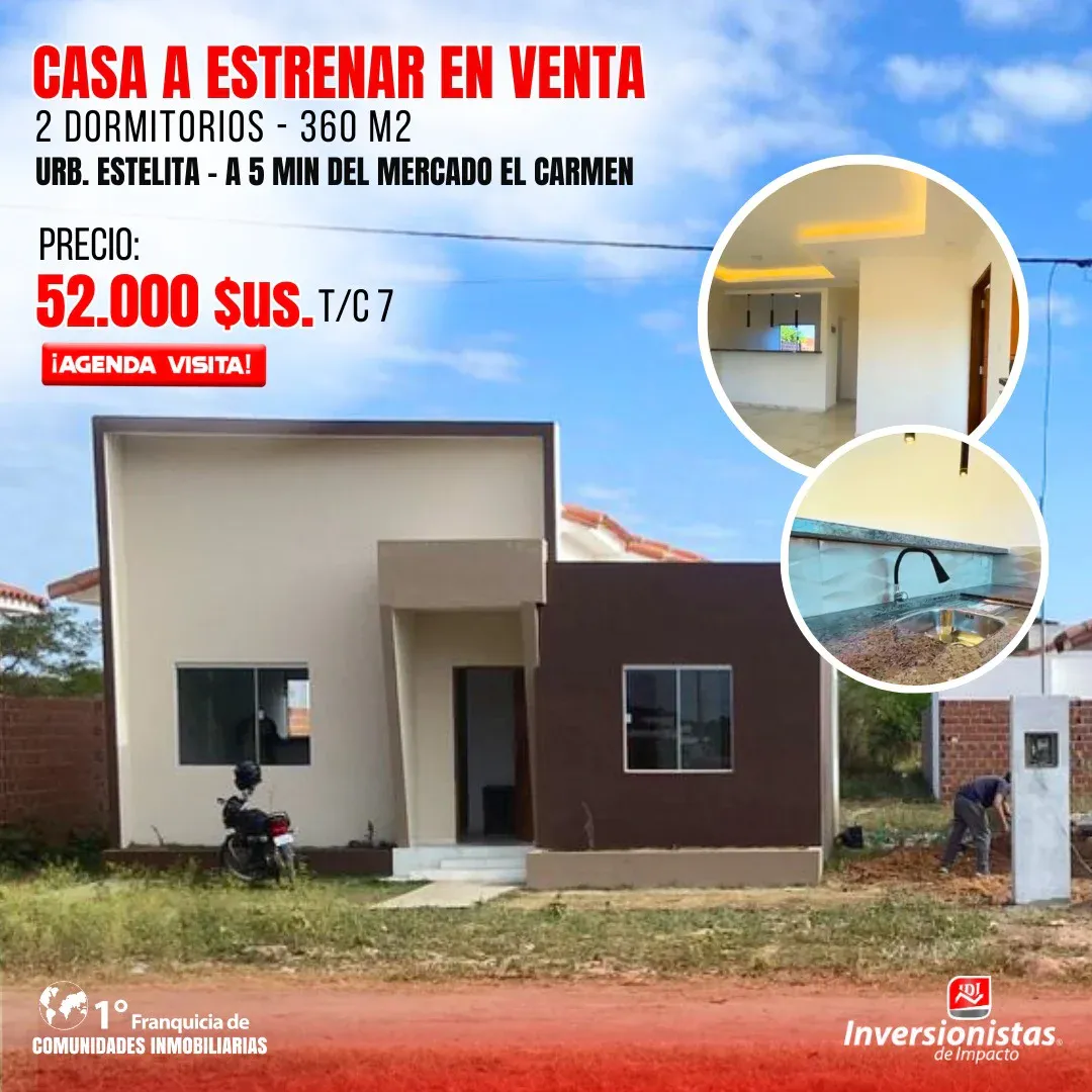 Foto 1 de Modernas Casas de 1 Plantas en Pre-Venta