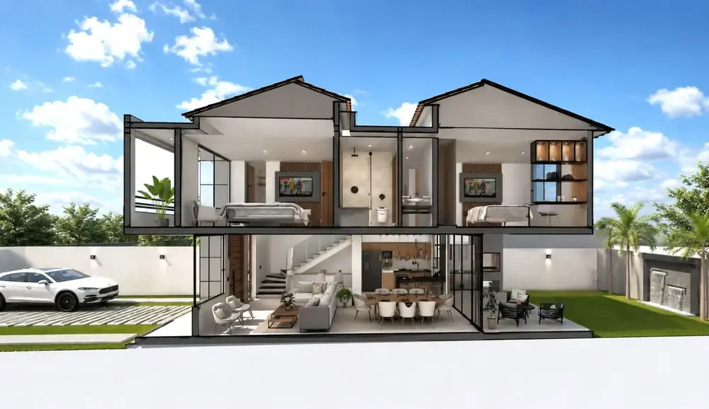 Foto 5 de Casa en Preventa Modelo 1 - Zona Norte Km 8 1/2 Urb. El Vallecito