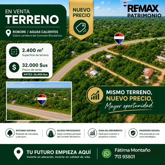 Foto 7 de Inversión Segura en Robore – Aguas Calientes