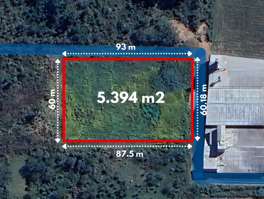 Foto 5 de Terreno de 5394 m2 en VENTA en MONTERO