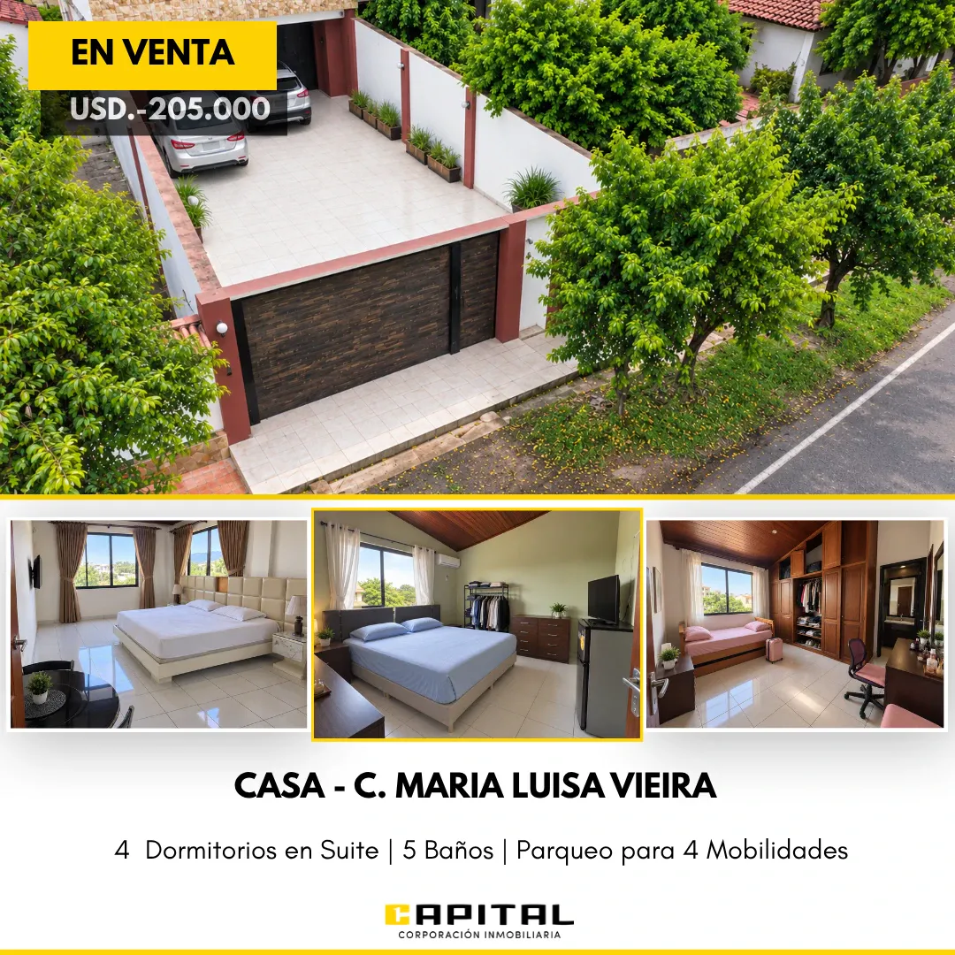 Foto 1 de Casa en Venta 4 Dormitorios en Suite