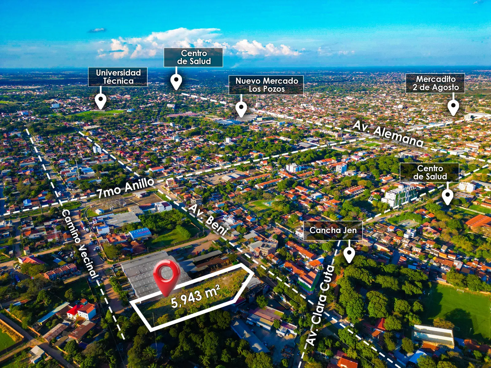 Foto 5 de 🔥​Terreno Comercial en Venta Sobre Av. Beni🔥
