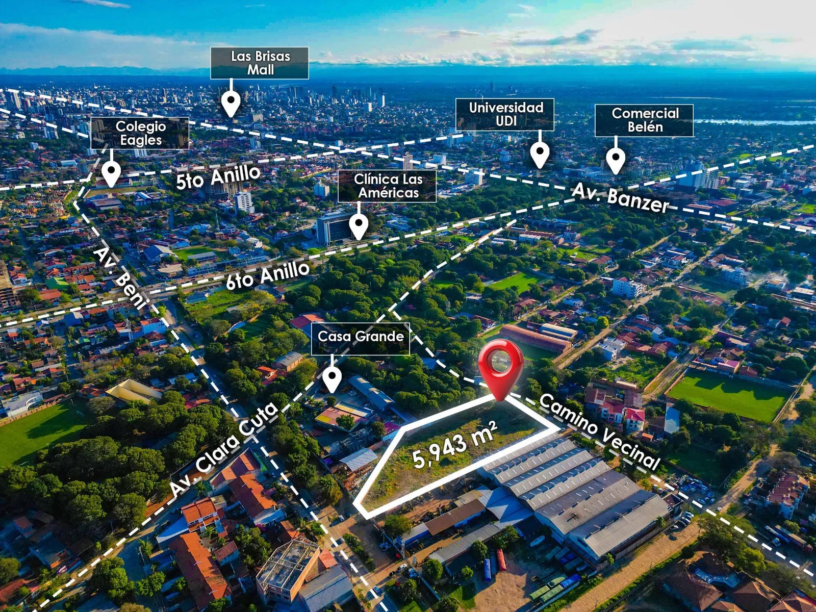 Foto 4 de 🔥​Terreno Comercial en Venta Sobre Av. Beni🔥