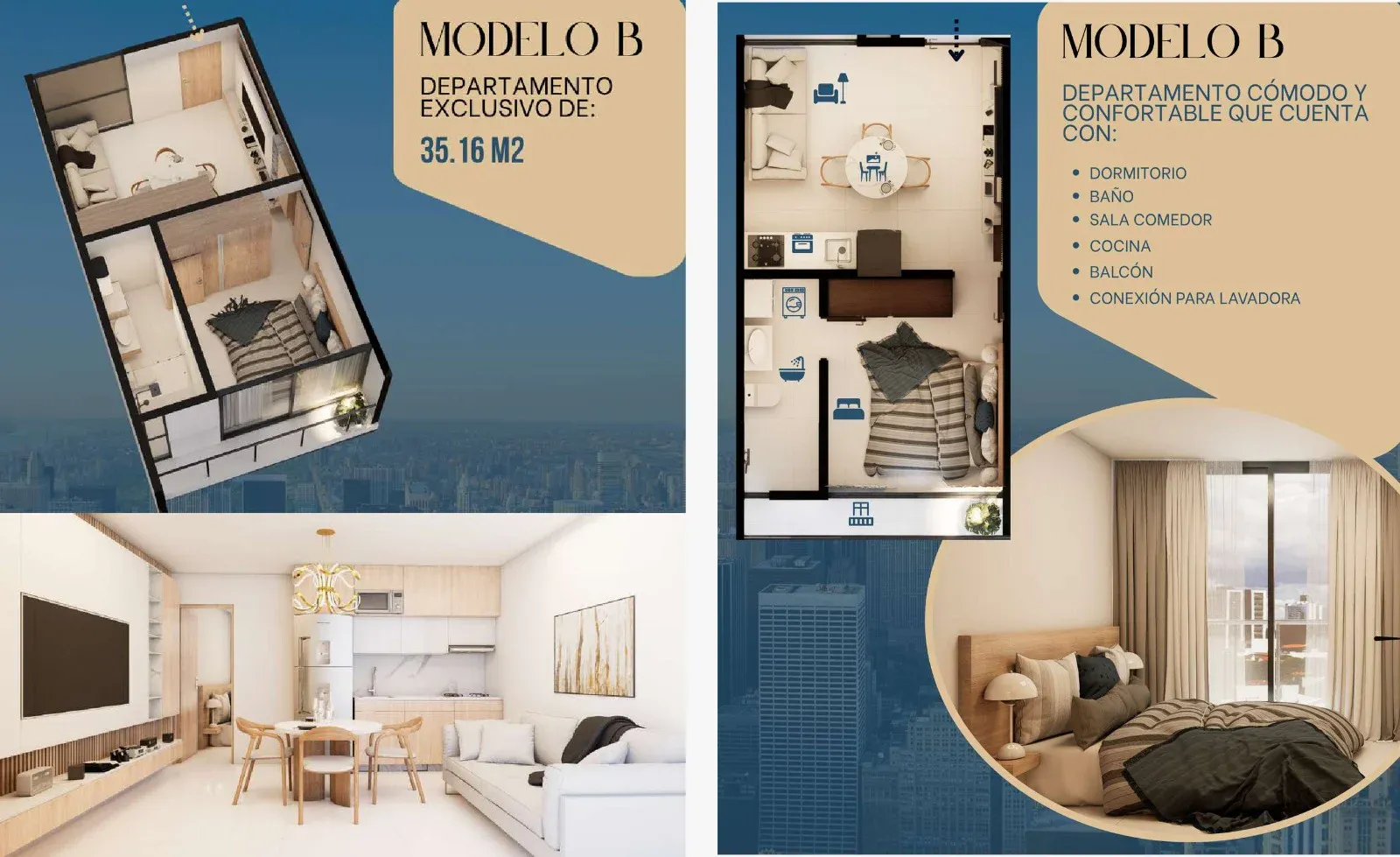 Foto 2 de Tu Departamento con Cuotas Desde Us$ 762 - en pre venta