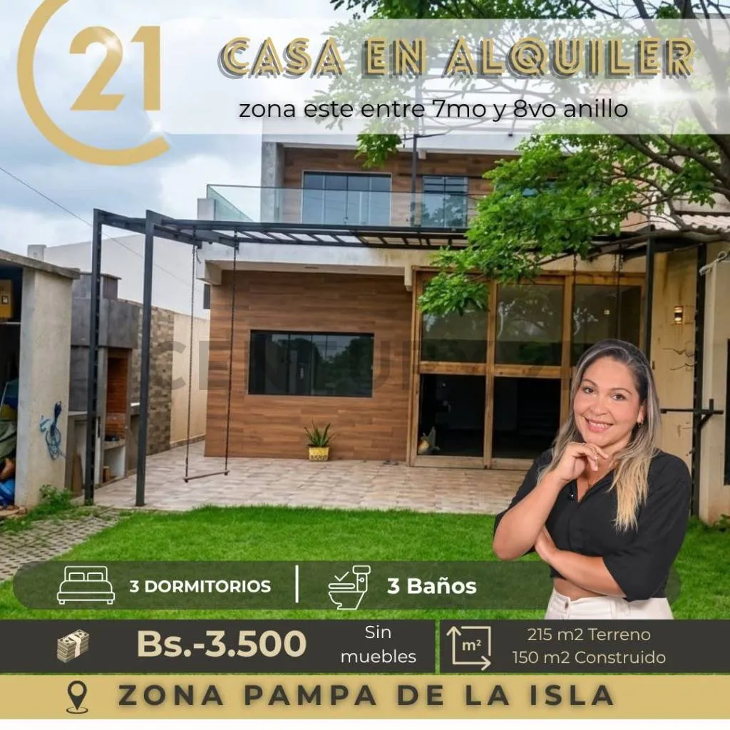 Foto 1 de Casa en Alquiler zona este