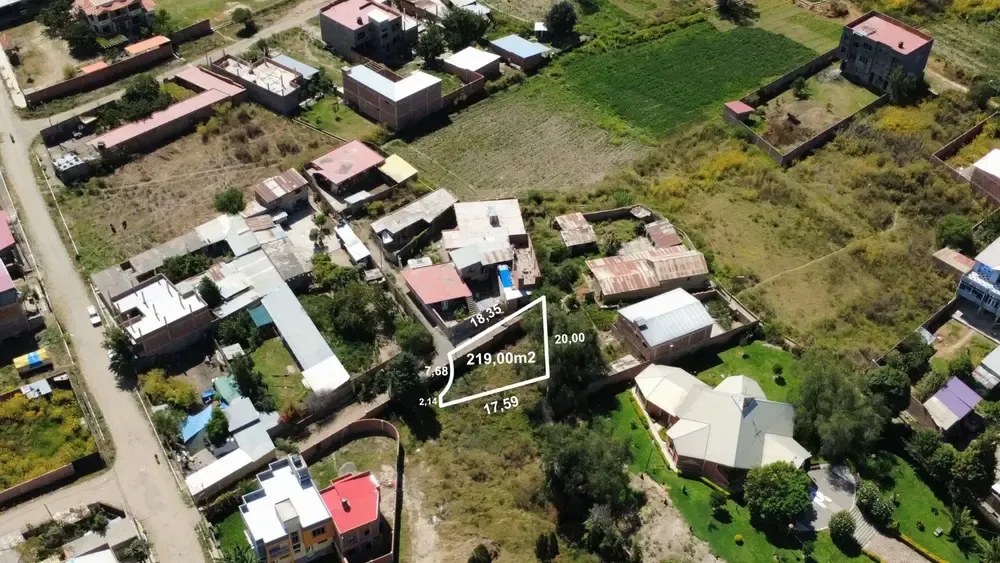 Foto 11 de Lote de Terreno Urbano en Venta en Quillacollo