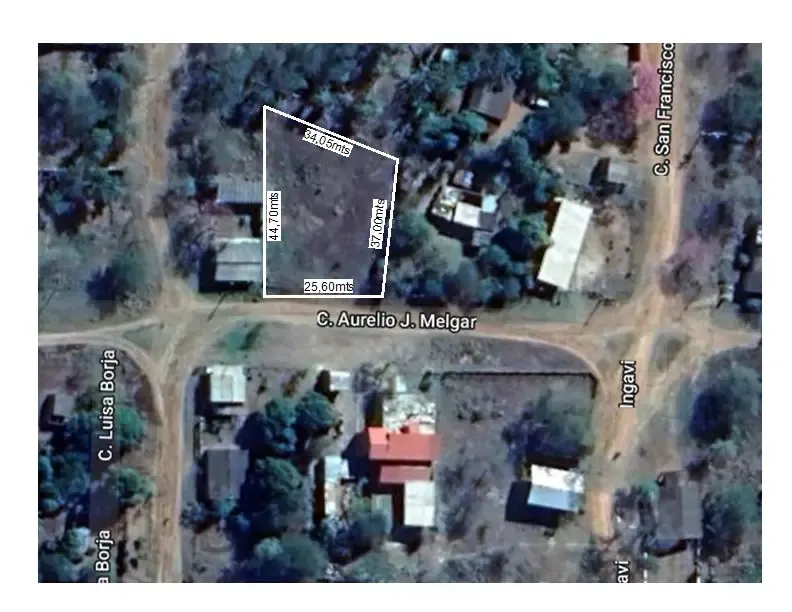 Foto 1 de Terreno en Venta robore a 4 cuadras de la Plaza Principal