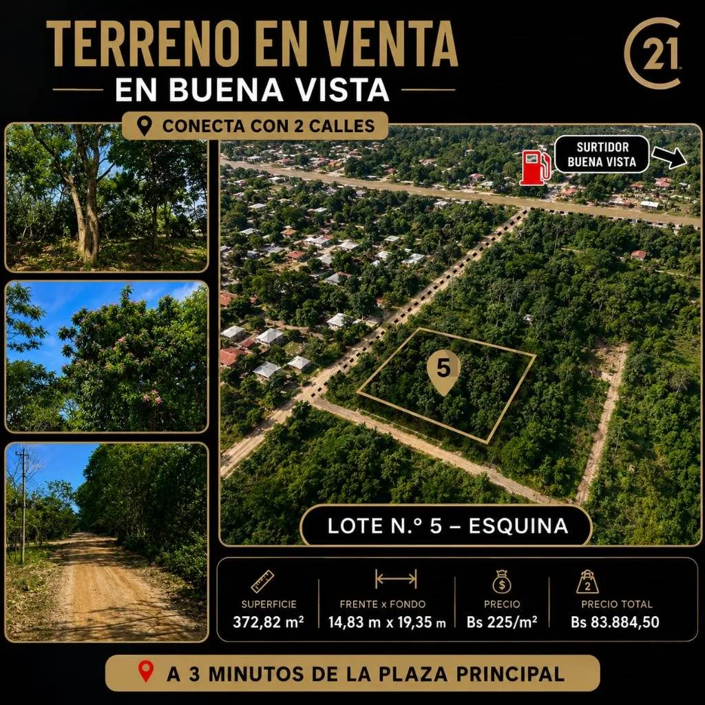Foto 1 de Terreno en Venta en Buena Vista