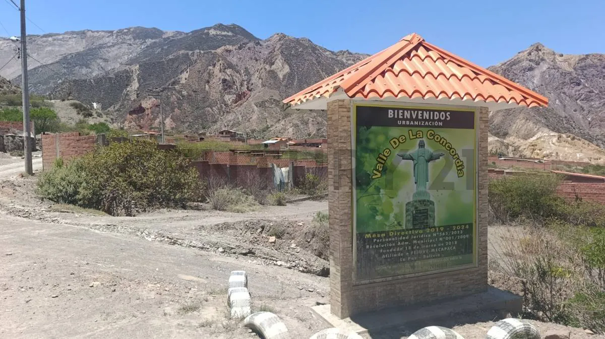Foto 5 de Terreno en Venta – Urb.Valle de La Concordia, Tajopampa, Mecapaca, La Paz