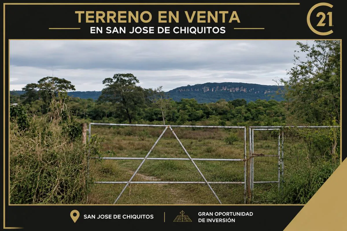 Foto 2 de Terreno en Venta en San Jose de Chiquitos