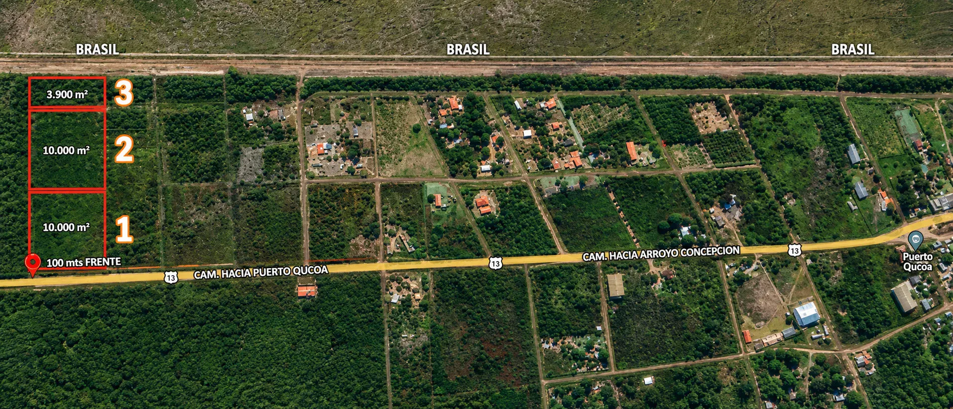 Foto 5 de Terrenos Amplios en San Vicente Frontera Brasil