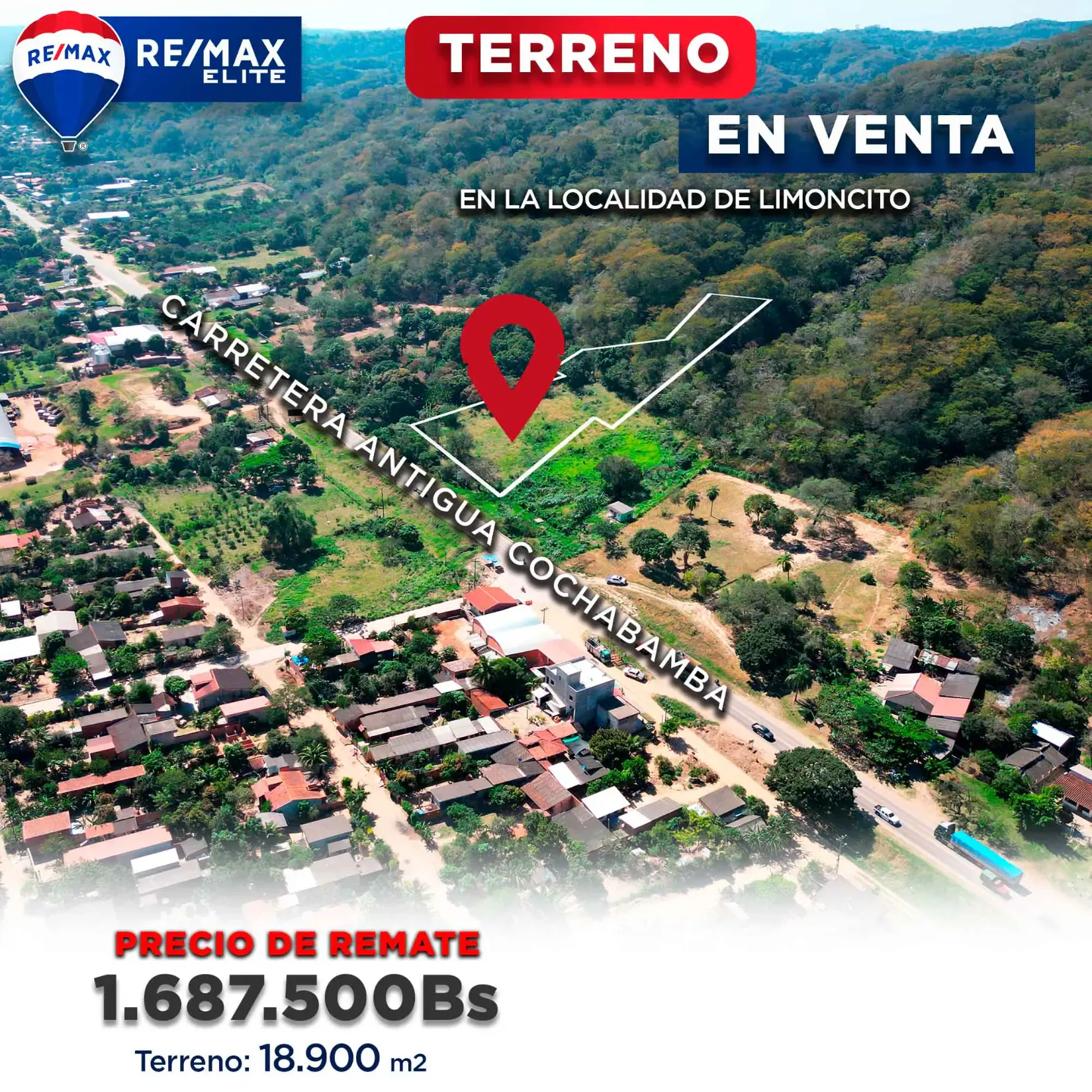 Foto 1 de Terreno En Venta "limoncito" por Debajo del Avaluo