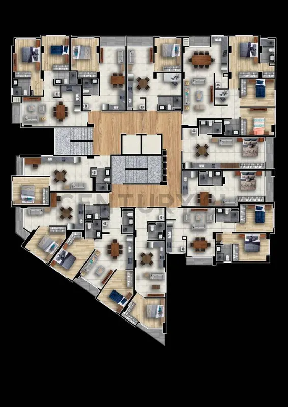 Foto 9 de Departamentos en Pre-Venta Zona Norte Tipo C Piso 4